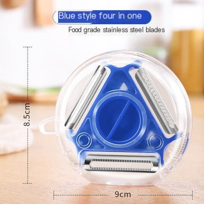 3-in-1 Rotating Peeler & Grater