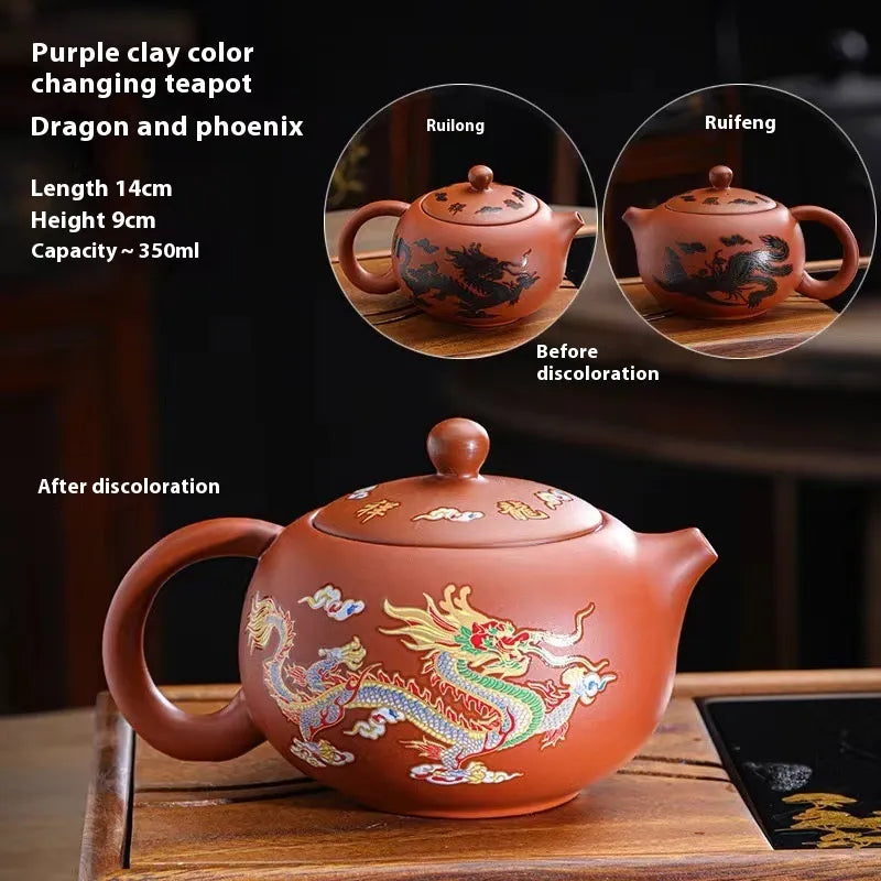 Color-Changing Ceramic Teapot
