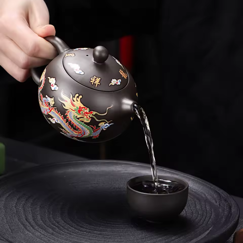 Dragon And Phoenix Pot