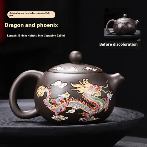 Color-Changing Ceramic Teapot